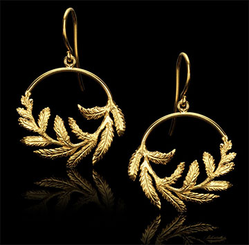 Gold Earings